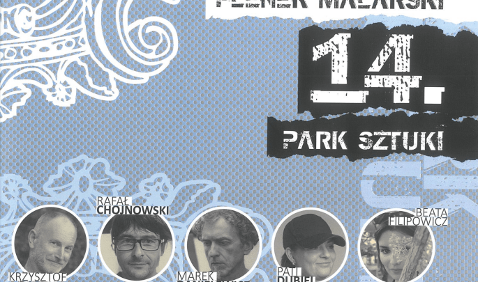 Okładka 14. Park sztuki - Zamek Kliczków - Folwark Książęcy, plener malarski